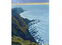 Alan Cotton - Evening Sky at Hartland